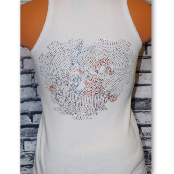Classic Looney Tunes Bugs Bunny🐰Rib Knit Tank Top - Picture 7 of 8
